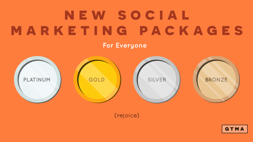 New Social Marketing Packages GTMA