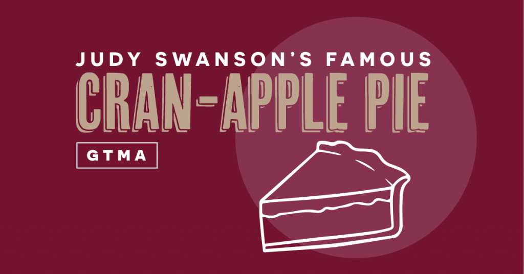 Joshua Swanson GTMA Thanksgiving Pie Cranapple