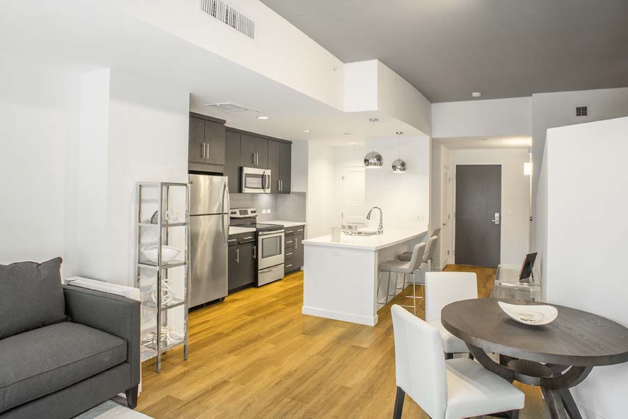 8th and Hope Apartment Interior