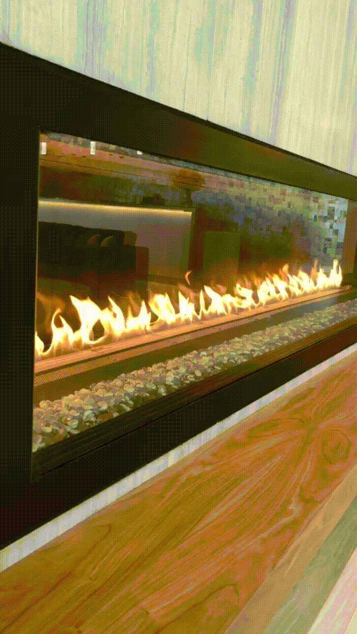 Fireplace animation