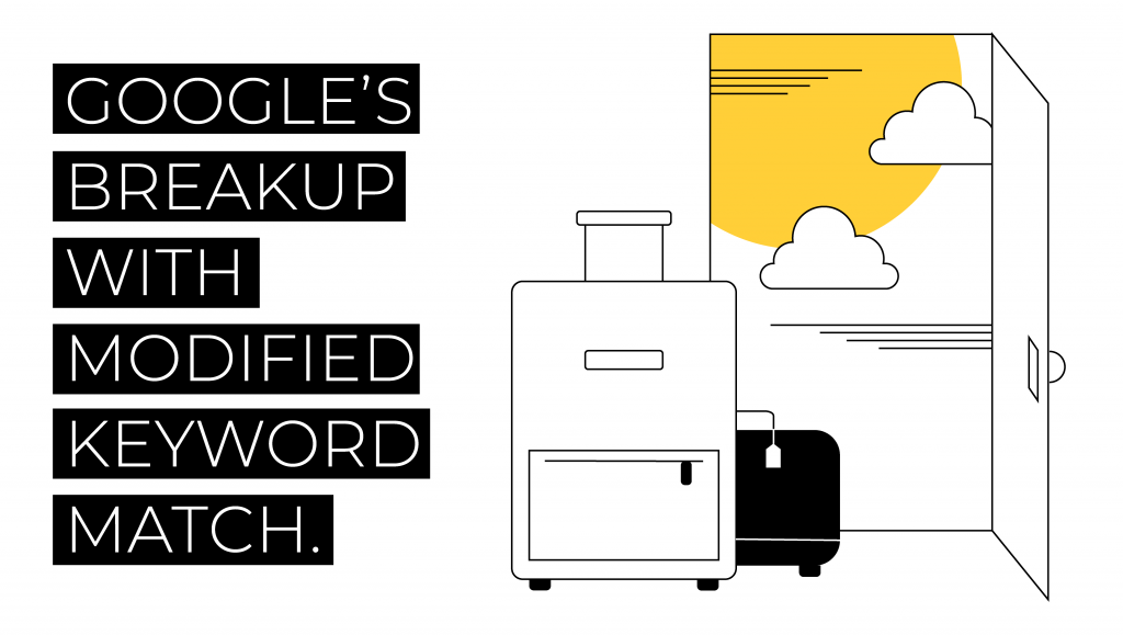 Google Breakup With Modified Keyword Research Blog Header
