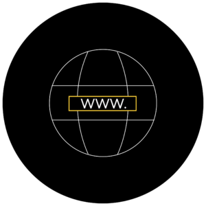 Icon representing the world wide web.