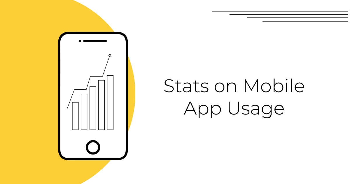 Stats On Mobile App Usage - Blog Graphic