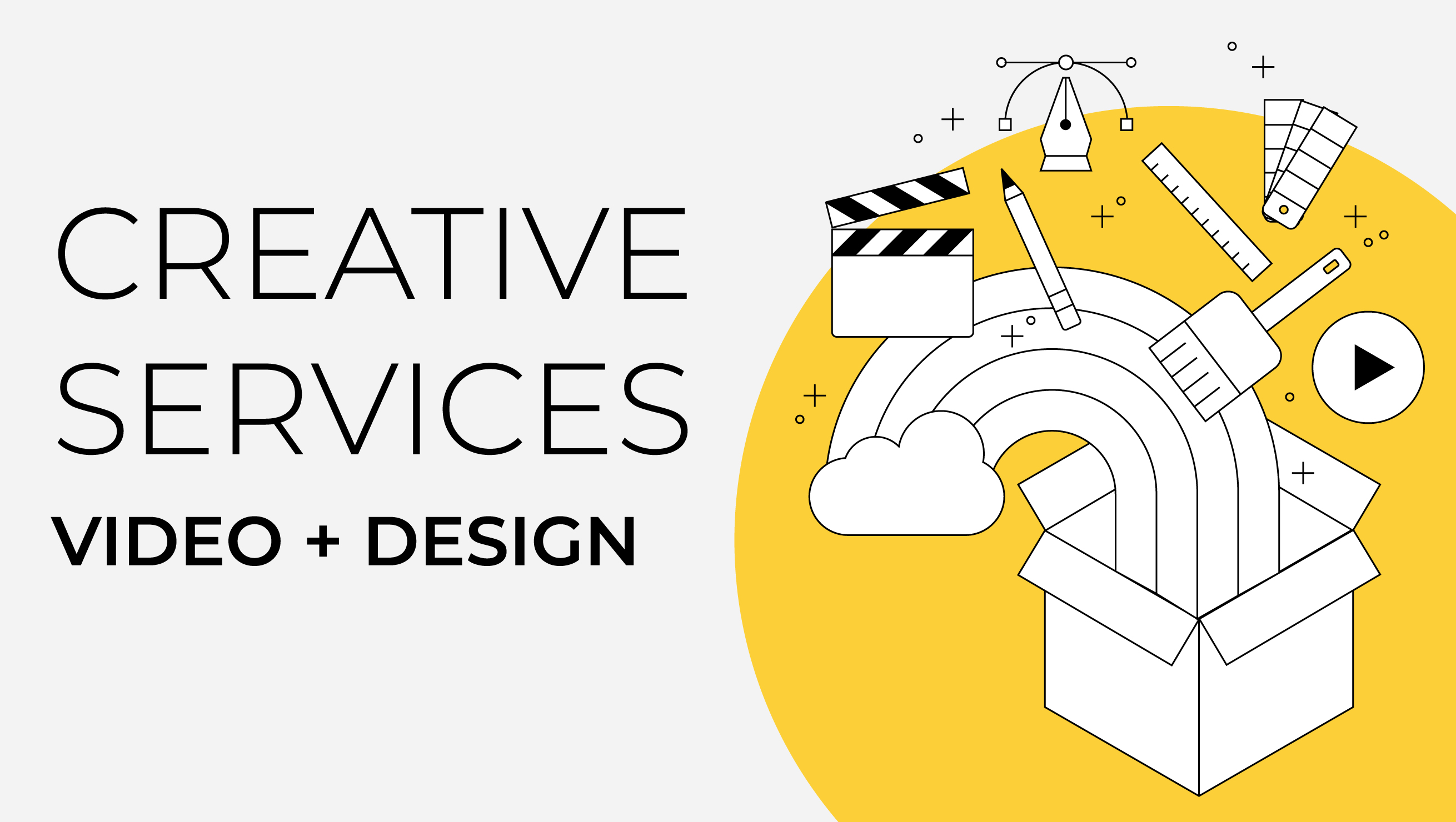 GTMA Creative Services Video + Design | Landing Page Header